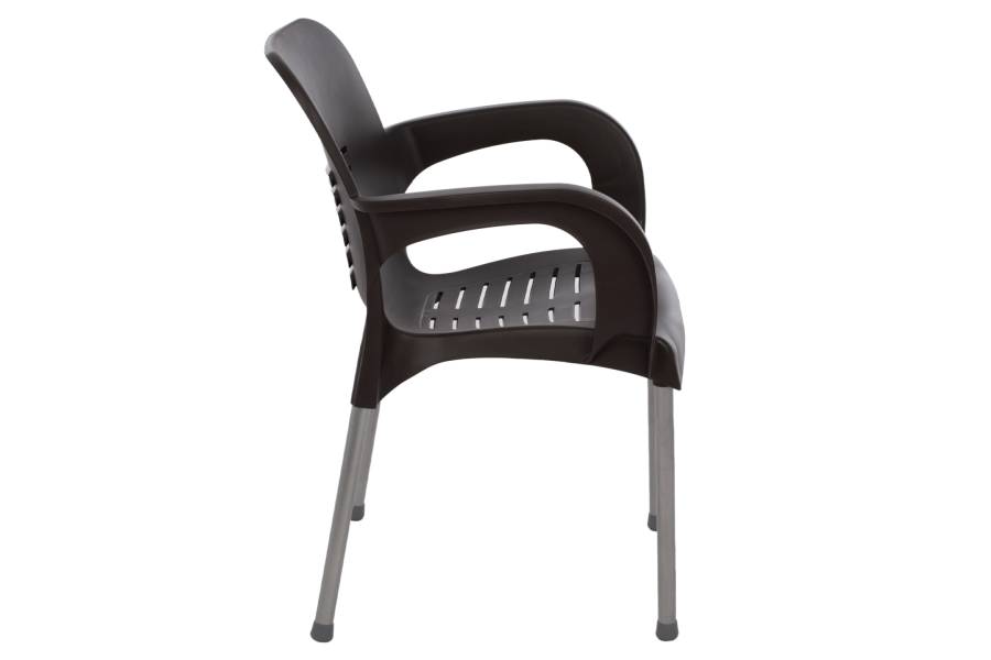 ΠΟΛΥΘΡΟΝΑ ΠΟΛΥΠΡΟΠΥΛΕΝΙΟΥ RECYCLED KAREK HM5592.13 ΚΑΦΕ ΧΡΩΜΑ 59x58x81Y εκ.
