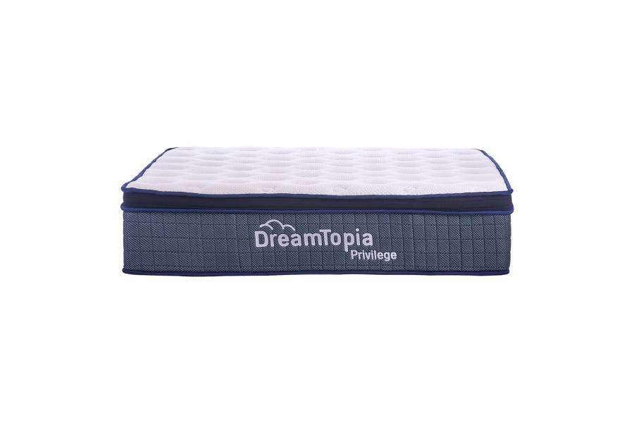 ΣΤΡΩΜΑ DREAMTOPIA, σειρά PRIVILEGE HM660.140 POCKET SPRING ΜΕ ΑΝΩΣΤΡΩΜΑ 140X200x29Υεκ.