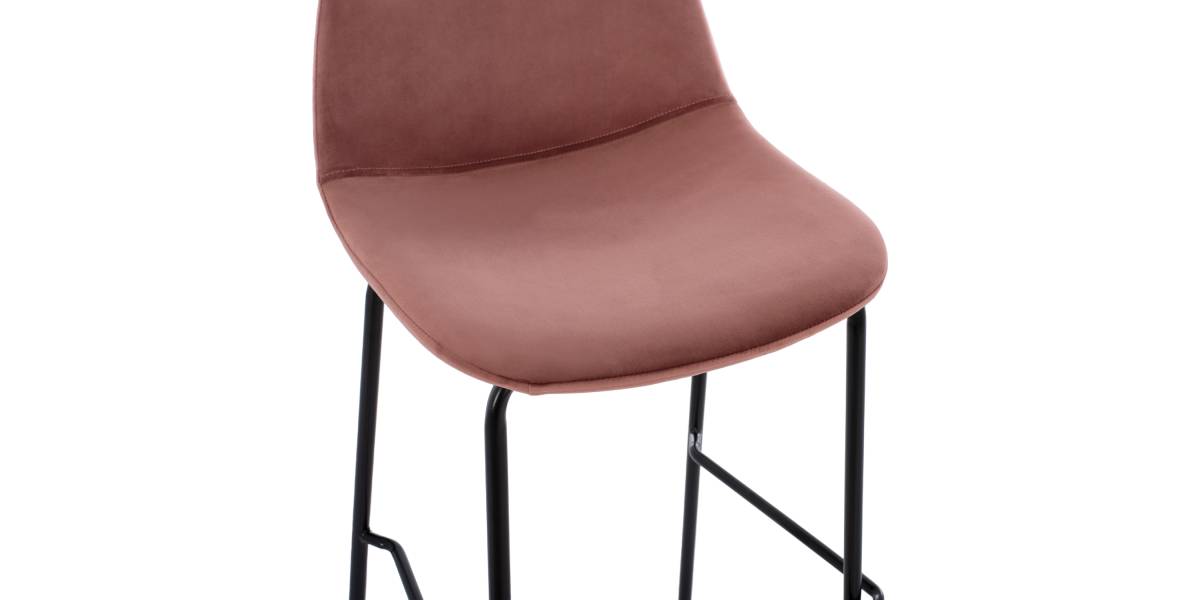ΣΚΑΜΠΟ VINCENT HM9298.12 ΜΕΣ. ΥΨΟΥΣ ΣΑΠΙΟ ΜΗΛΟ ΒΕΛΟΥΔΟ ΜΕ ΜΕΤΑΛΛΙΚΑ ΠΟΔΙΑ 47x51x96 εκ.