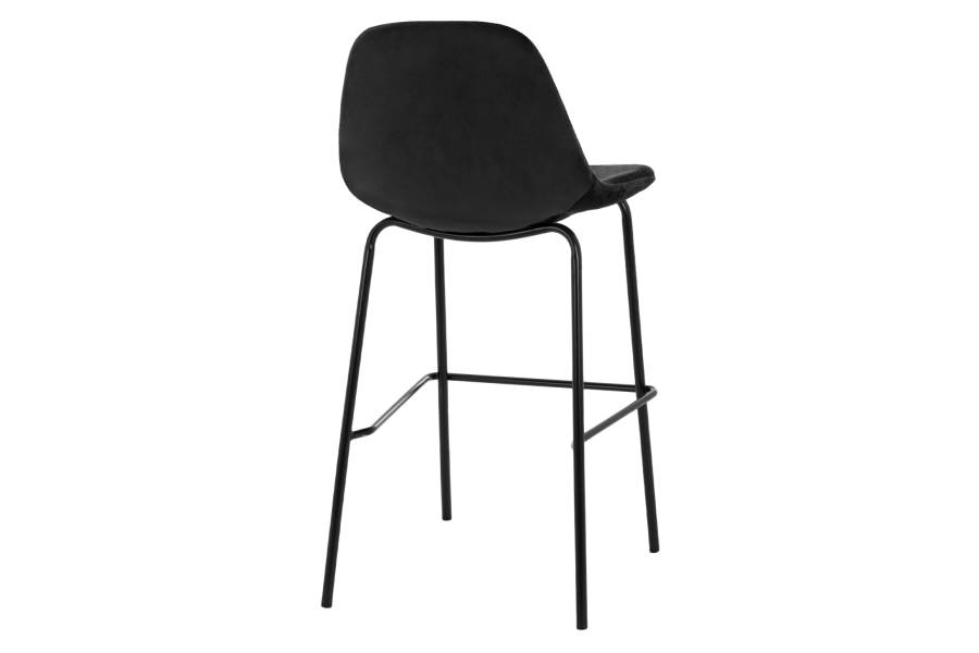 ΣΚΑΜΠΟ VINCENT HM9298.14 ΜΕΣΑΙΟΥ ΥΨΟΥΣ ΜΑΥΡΟ ΜΕ ΜΕΤΑΛΛΙΚΑ ΠΟΔΙΑ 47x51x96 εκ.