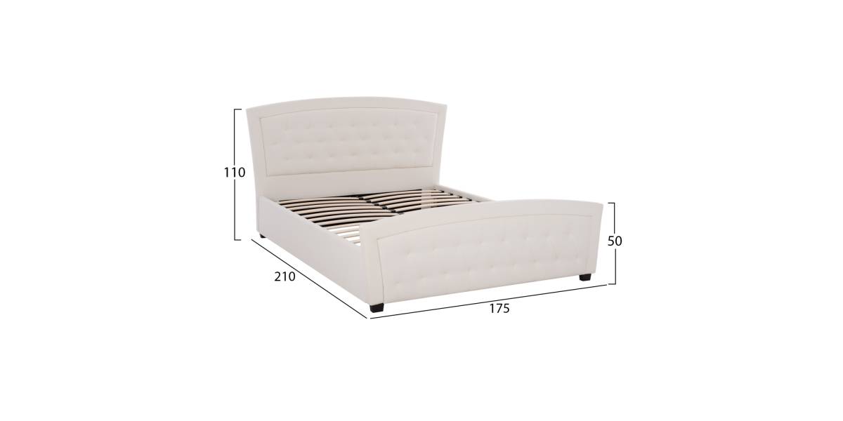 ΚΡΕΒΑΤΙ ODELIA ΜΕ PU HM550.11 150x200 εκ.