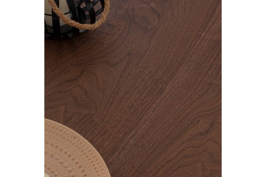 ΤΡΑΠΕΖΙ ΤΡΑΠΕΖΑΡΙΑΣ JAY HM9304.02 ΚΑΠΛΑΜΑΣ ΚΑΡΥΔΙΑΣ ΡΟΥΣΤΙΚ ΣΤΥΛ 200x100x75 εκ.