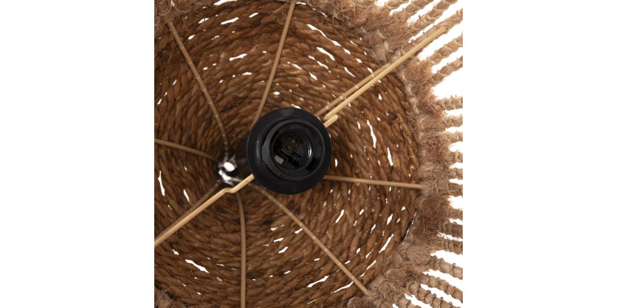 ΦΩΤΙΣΤΙΚΟ ΟΡΟΦΗΣ ΑΠΟ ΙΝΕΣ-ΣΧΟΙΝΙ ΚΑΝΝΑΒΗΣ ΜΑΝΙΛΑΣ ΣΕ ΦΥΣΙΚΟ ΧΡΩΜΑ Φ51x65-120Υεκ.HM7752