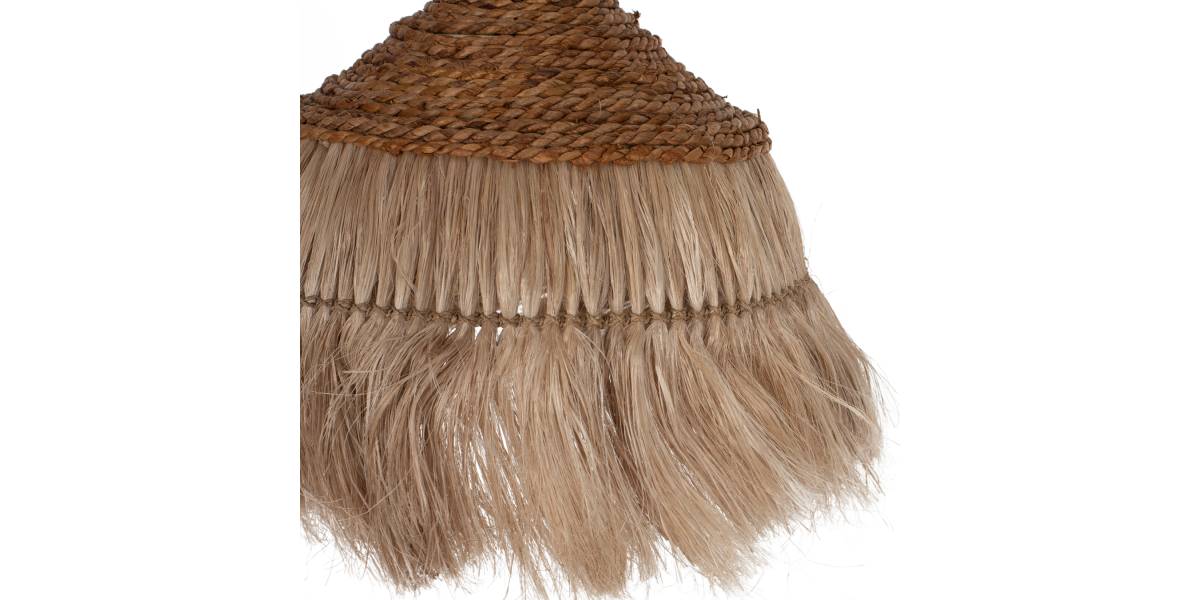 ΦΩΤΙΣΤΙΚΟ ΟΡΟΦΗΣ ΑΠΟ ΚΑΝΝΑΒΗ ΜΑΝΙΛΑΣ ΜΕ ΚΡΟΣΙΑ ΣΕ ΦΥΣΙΚΟ ΧΡΩΜΑ 36x36x40Υεκ.HM7753