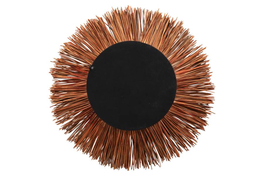 ΔΙΑΚΟΣΜΗΤΙΚΟ ΤΟΙΧΟΥ ΣΤΡΟΓΓΥΛΟ ΑΠΟ ΚΑΛΑΜΙΑ ΚΑΙ ΙΝΕΣ ΜΠΑΝΑΝΑΣ 55x3x55YΕΚεκ.HM7792