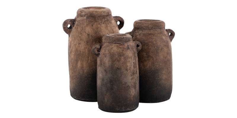ΔΙΑΚΟΣΜΗΤΙΚΑ ΒΑΖΑ ΑΠΟ TERRACOTTA ΜΠΕΖ HM7712