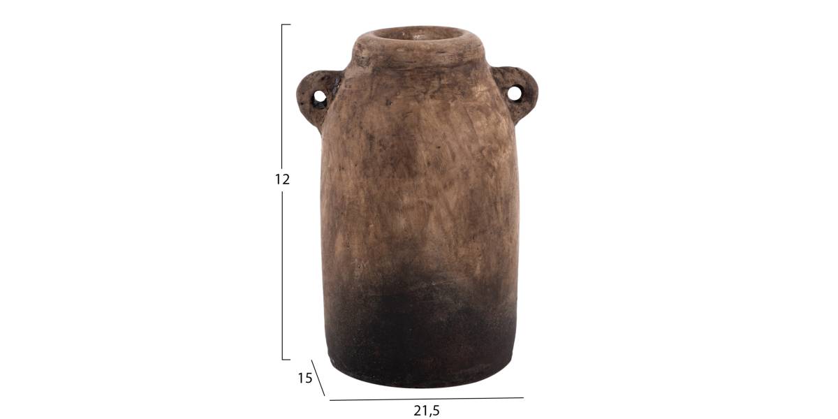 ΔΙΑΚΟΣΜΗΤΙΚΑ ΒΑΖΑ ΑΠΟ TERRACOTTA ΜΠΕΖ HM7712