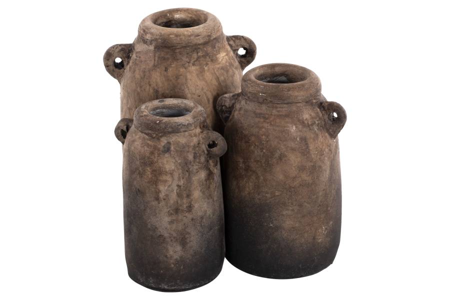 ΔΙΑΚΟΣΜΗΤΙΚΑ ΒΑΖΑ ΑΠΟ TERRACOTTA ΜΠΕΖ HM7712