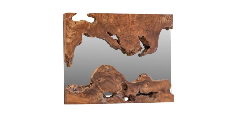 ΚΑΘΡΕΠΤΗΣ HM9361 ΑΠΟ ΜΑΣΙΦ ΞΥΛΟ ΤEAK ΦΥΣΙΚΟ 62X62X5ΕΚ.