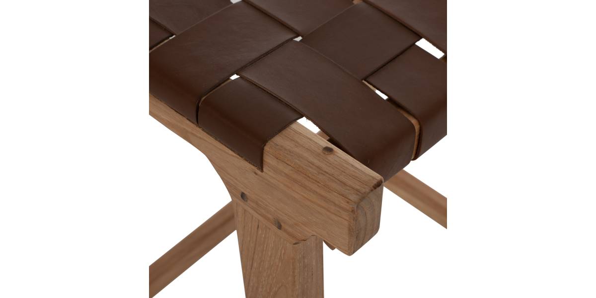 ΣΚΑΜΠΟ ΜΠΑΡ ΜΑΣΙΦ ΞΥΛΟ ΤEAK ΦΥΣΙΚΟ HM9382.01 40X35X65YΕΚ.