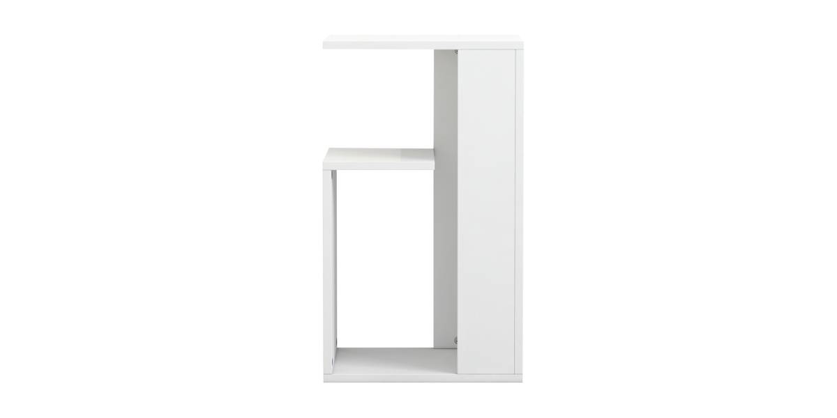ΒΟΗΘΗΤΙΚΟ ΤΡΑΠΕΖΙ DAWN ΜΕΛΑΜΙΝΗΣ ΛΕΥΚΟ 35X29,5X60Yεκ.HM8880.11