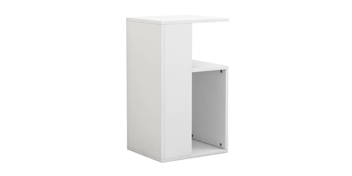 ΒΟΗΘΗΤΙΚΟ ΤΡΑΠΕΖΙ DAWN ΜΕΛΑΜΙΝΗΣ ΛΕΥΚΟ 35X29,5X60Yεκ.HM8880.11