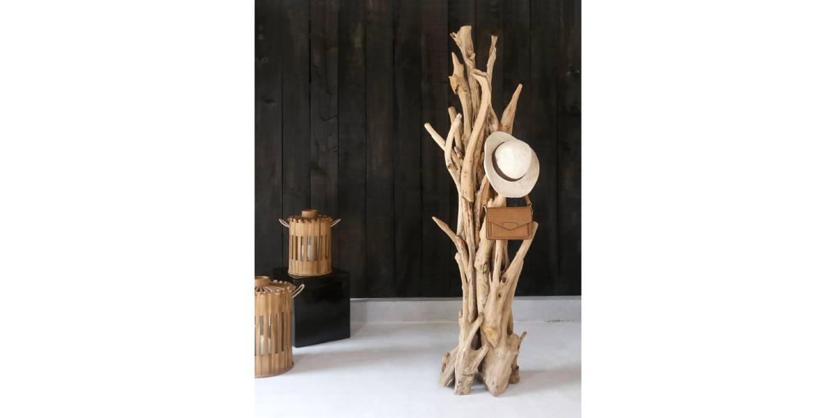 ΚΑΛΟΓΕΡΟΣ HM9367 ΑΠΟ ΜΑΣΙΦ ΞΥΛΟ TEAK ΦΥΣΙΚΟ 36x30x183Υεκ.