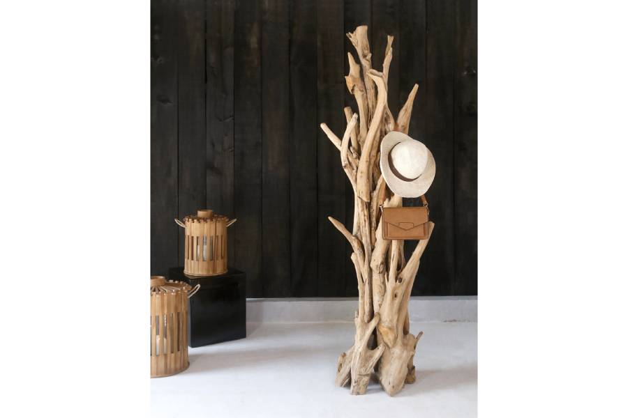 ΚΑΛΟΓΕΡΟΣ HM9367 ΑΠΟ ΜΑΣΙΦ ΞΥΛΟ TEAK ΦΥΣΙΚΟ 36x30x183Υεκ.