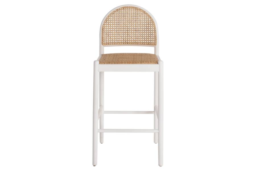 ΣΚΑΜΠΟ ΑΠΟ ΟΞΙΑ-RATTAN ΑΨΙΔΑ ΠΛΑΤΗ ΛΕΥΚΟ HM9408.03 47x46x100 εκ.