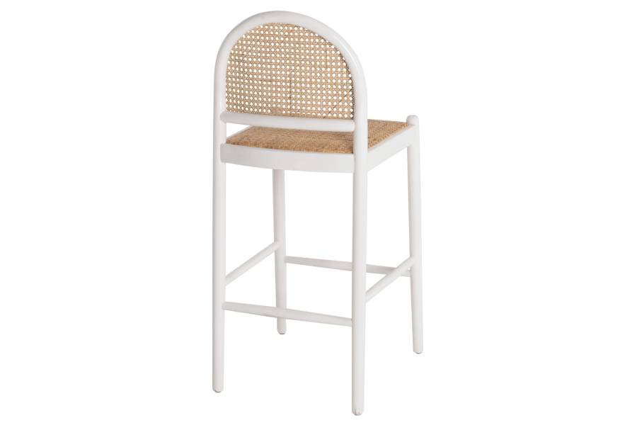 ΣΚΑΜΠΟ ΑΠΟ ΟΞΙΑ-RATTAN ΑΨΙΔΑ ΠΛΑΤΗ ΛΕΥΚΟ HM9408.03 47x46x100 εκ.
