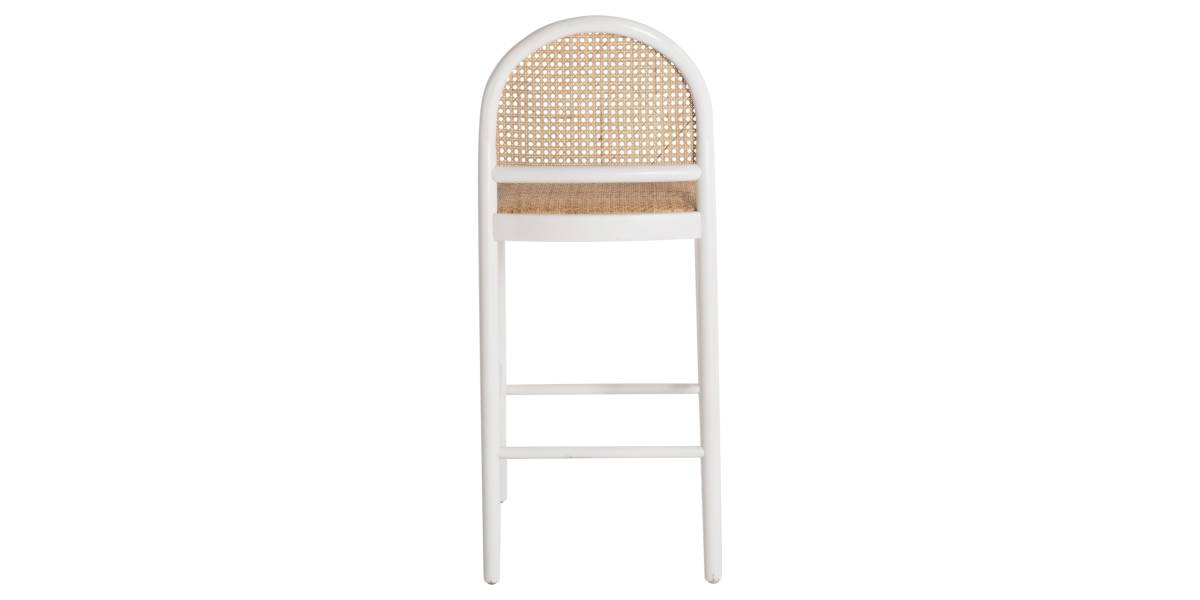 ΣΚΑΜΠΟ ΑΠΟ ΟΞΙΑ-RATTAN ΑΨΙΔΑ ΠΛΑΤΗ ΛΕΥΚΟ HM9408.03 47x46x100 εκ.