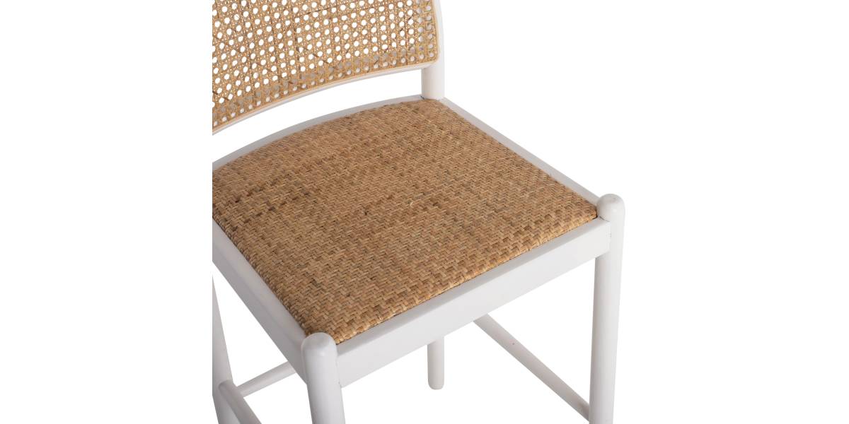 ΣΚΑΜΠΟ ΑΠΟ ΟΞΙΑ-RATTAN ΑΨΙΔΑ ΠΛΑΤΗ ΛΕΥΚΟ HM9408.03 47x46x100 εκ.