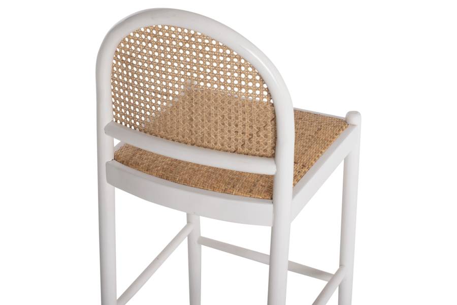 ΣΚΑΜΠΟ ΑΠΟ ΟΞΙΑ-RATTAN ΑΨΙΔΑ ΠΛΑΤΗ ΛΕΥΚΟ HM9408.03 47x46x100 εκ.