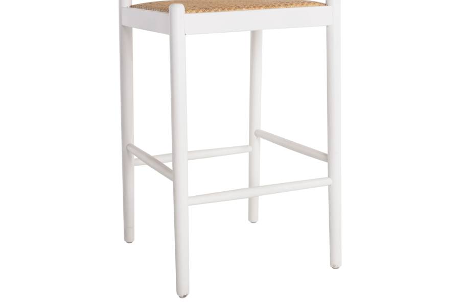 ΣΚΑΜΠΟ ΑΠΟ ΟΞΙΑ-RATTAN ΑΨΙΔΑ ΠΛΑΤΗ ΛΕΥΚΟ HM9408.03 47x46x100 εκ.