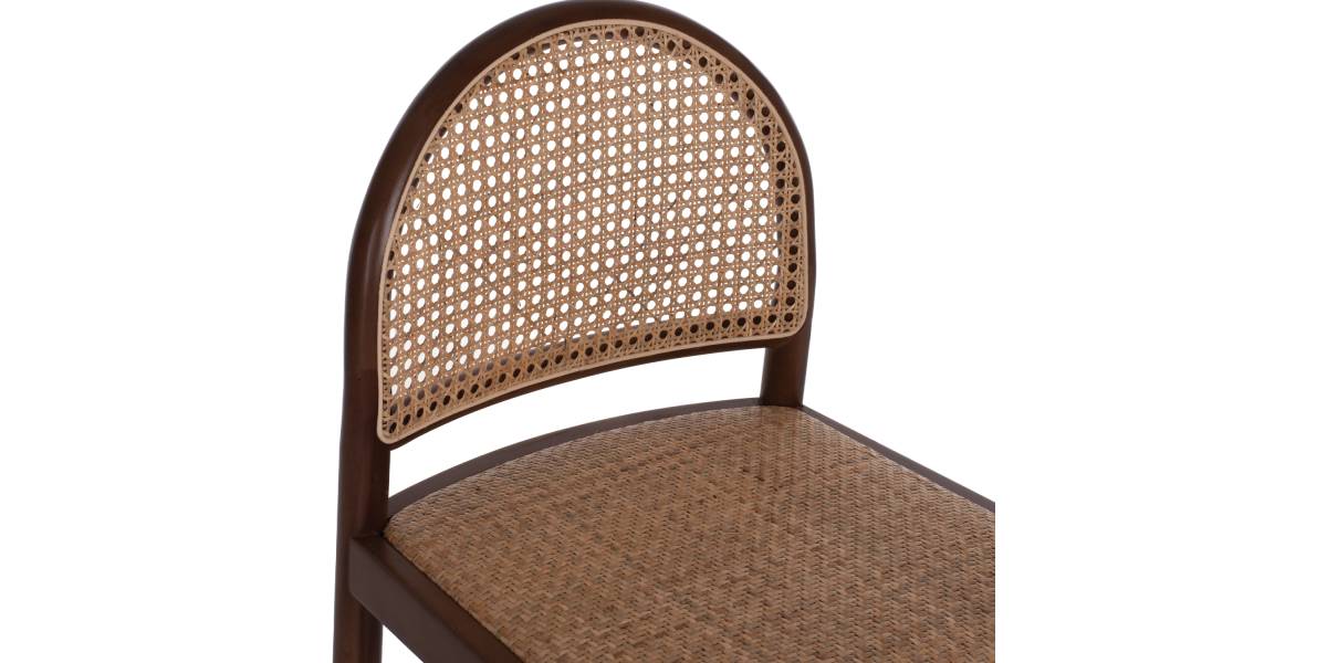 ΣΚΑΜΠΟ ΑΠΟ ΟΞΙΑ-RATTAN ΑΨΙΔΑ ΠΛΑΤΗ ΚΑΡΥΔΙ 47x46x100Yεκ.HM9408.04
