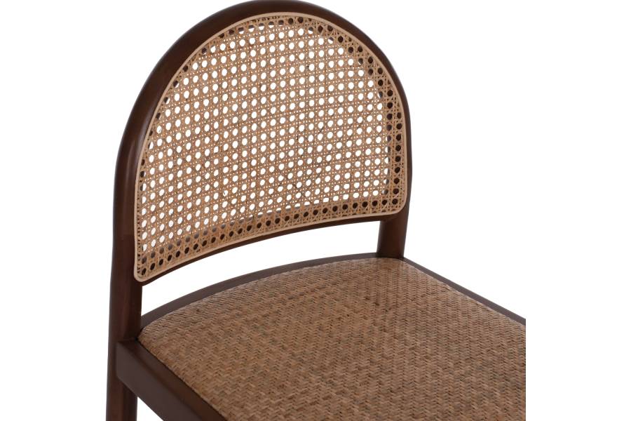 ΣΚΑΜΠΟ ΑΠΟ ΟΞΙΑ-RATTAN ΑΨΙΔΑ ΠΛΑΤΗ ΚΑΡΥΔΙ 47x46x100Yεκ.HM9408.04