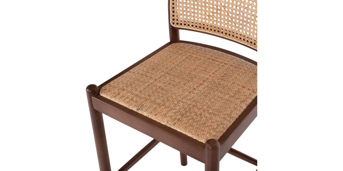 ΣΚΑΜΠΟ ΑΠΟ ΟΞΙΑ-RATTAN ΑΨΙΔΑ ΠΛΑΤΗ ΚΑΡΥΔΙ 47x46x100Yεκ.HM9408.04