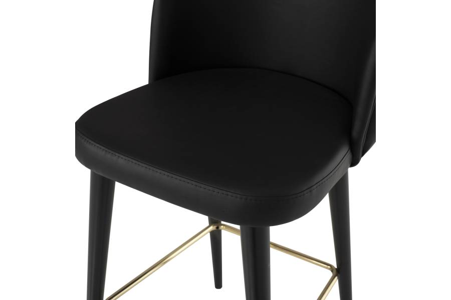 ΣΚΑΜΠΟ MARCELLO ΕΠΑΓΓΕΛΜΑΤΙΚΟ HM9280.41 ΜΑΥΡΟ PU ΞΥΛΙΝΟ 50x58x100Υεκ.