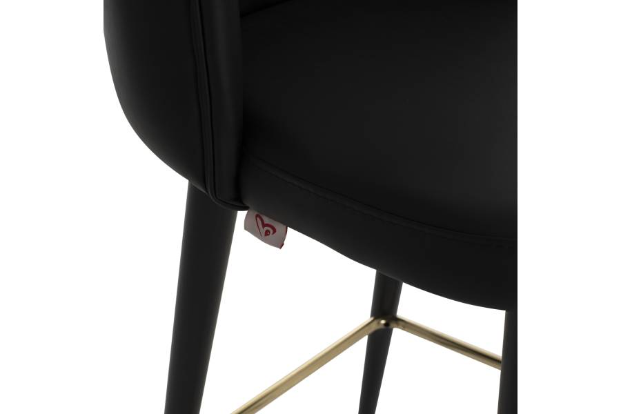 ΣΚΑΜΠΟ MARCELLO ΕΠΑΓΓΕΛΜΑΤΙΚΟ HM9280.41 ΜΑΥΡΟ PU ΞΥΛΙΝΟ 50x58x100Υεκ.