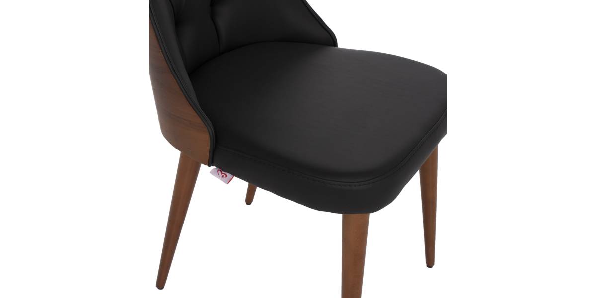 ΚΑΡΕΚΛΑ ΕΠΑΓΓΕΛΜΑΤΙΚΗ ESTRELLA HM9270.41 ΜΑΥΡΟ PU & ΞΥΛΙΝΗ ΚΑΡΥΔΙ ΠΛΑΤΗ 47x60x92Yεκ.