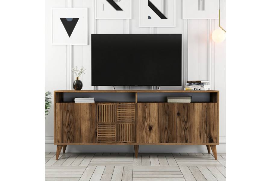 ΜΠΟΥΦΕΣ ΜΕΛΑΜΙΝΗΣ ΚΑΡΥΔΙ HM9431.04 180x35x78.6Υεκ.