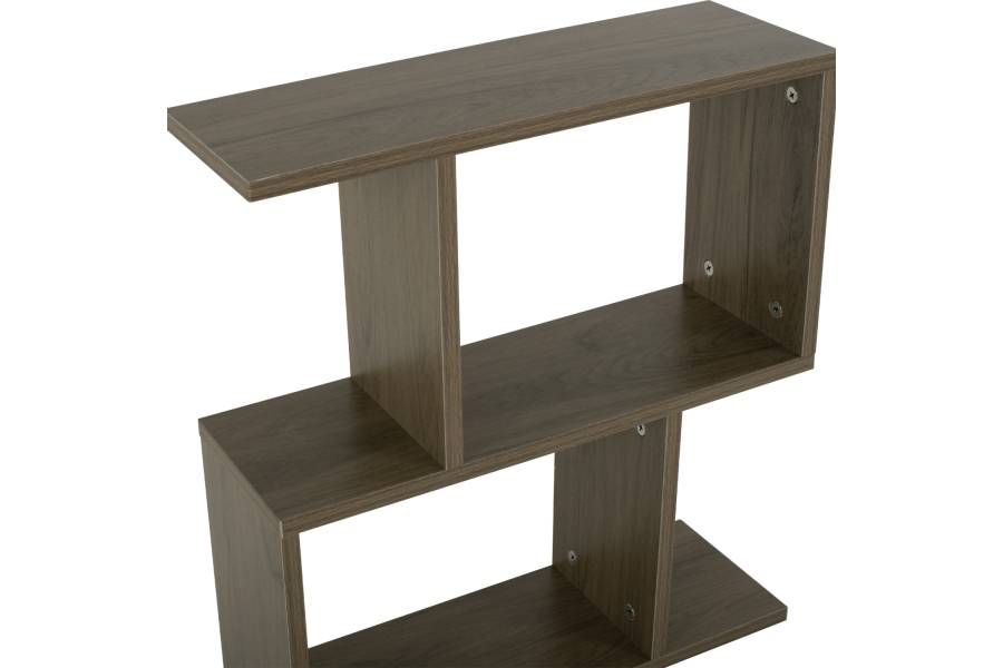 ΒΟΗΘΗΤΙΚΟ ΤΡΑΠΕΖΙ ΜΕ ΡΑΦΙΑ AMEER ΜΕΛΑΜΙΝΗ ΣΕ OLIVE GREY ΧΡΩΜΑ HM8881.12 50x17x56Υεκ.