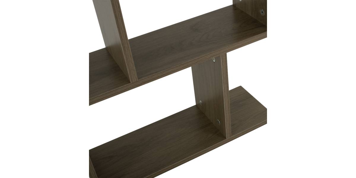ΒΟΗΘΗΤΙΚΟ ΤΡΑΠΕΖΙ ΜΕ ΡΑΦΙΑ AMEER ΜΕΛΑΜΙΝΗ ΣΕ OLIVE GREY ΧΡΩΜΑ HM8881.12 50x17x56Υεκ.