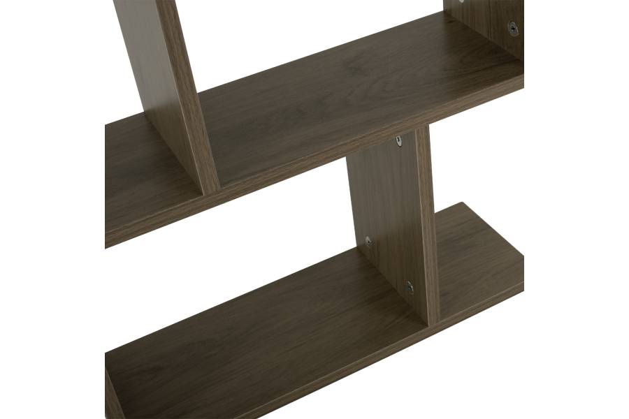 ΒΟΗΘΗΤΙΚΟ ΤΡΑΠΕΖΙ ΜΕ ΡΑΦΙΑ AMEER ΜΕΛΑΜΙΝΗ ΣΕ OLIVE GREY ΧΡΩΜΑ HM8881.12 50x17x56Υεκ.