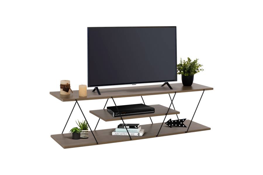ΕΠΙΠΛΟ ΤΗΛΕΟΡΑΣΗΣ HM8922.13 TARS ΜΕΛΑΜΙΝΗ OLIVE GREY 120x32x33Yεκ.