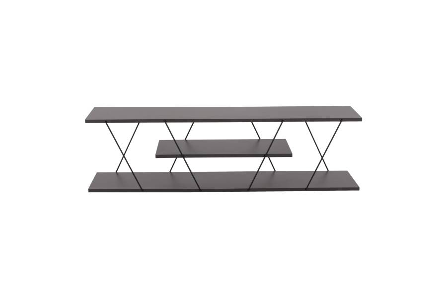 ΕΠΙΠΛΟ ΤΗΛΕΟΡΑΣΗΣ TARS HM8922.20 ΜΕΛΑΜΙΝΗ ΓΚΡΙ 120x32x33Yεκ.