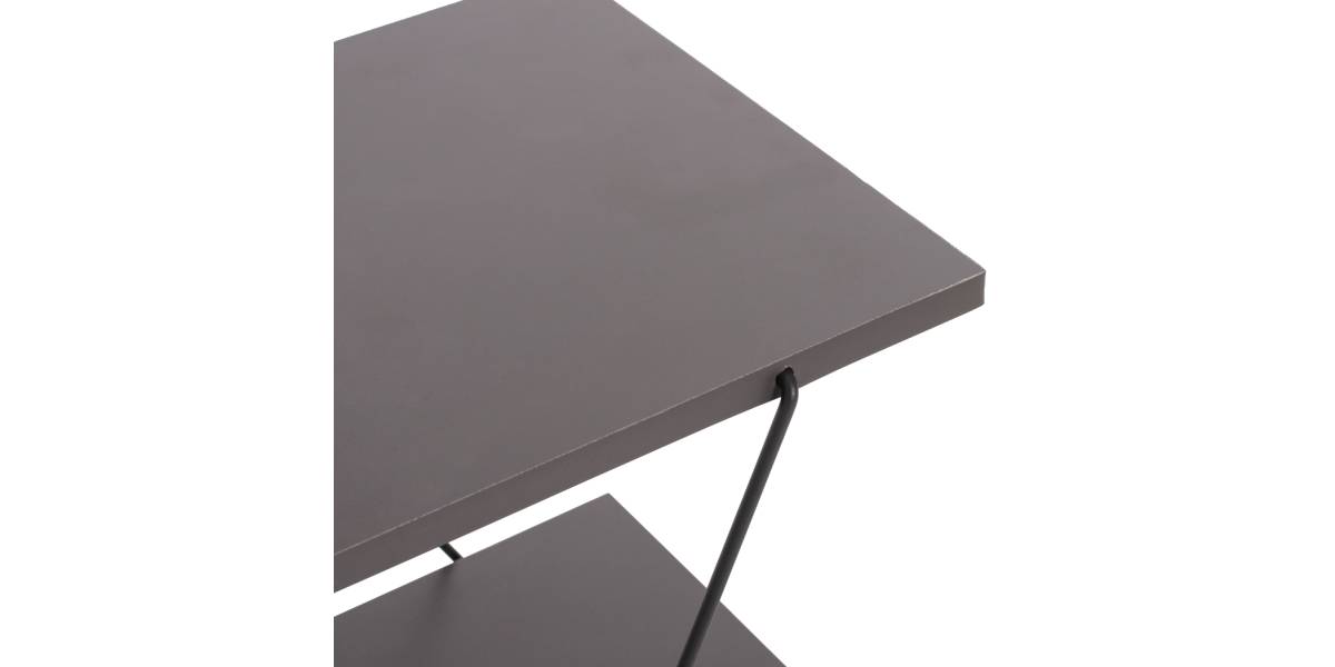 ΕΠΙΠΛΟ ΤΗΛΕΟΡΑΣΗΣ TARS HM8922.20 ΜΕΛΑΜΙΝΗ ΓΚΡΙ 120x32x33Yεκ.