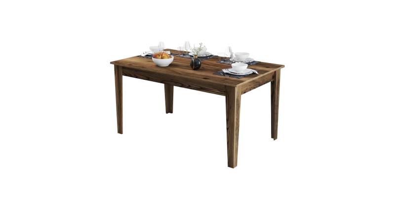 ΤΡΑΠΕΖΙ ΤΡΑΠΕΖΑΡΙΑΣ STANDARD HM9507.04 ΜΕΛΑΜΙΝΗ ΚΑΡΥΔΙ ME ΑΠΟΘHK.ΧΩΡΟ 145x88x75Yεκ.