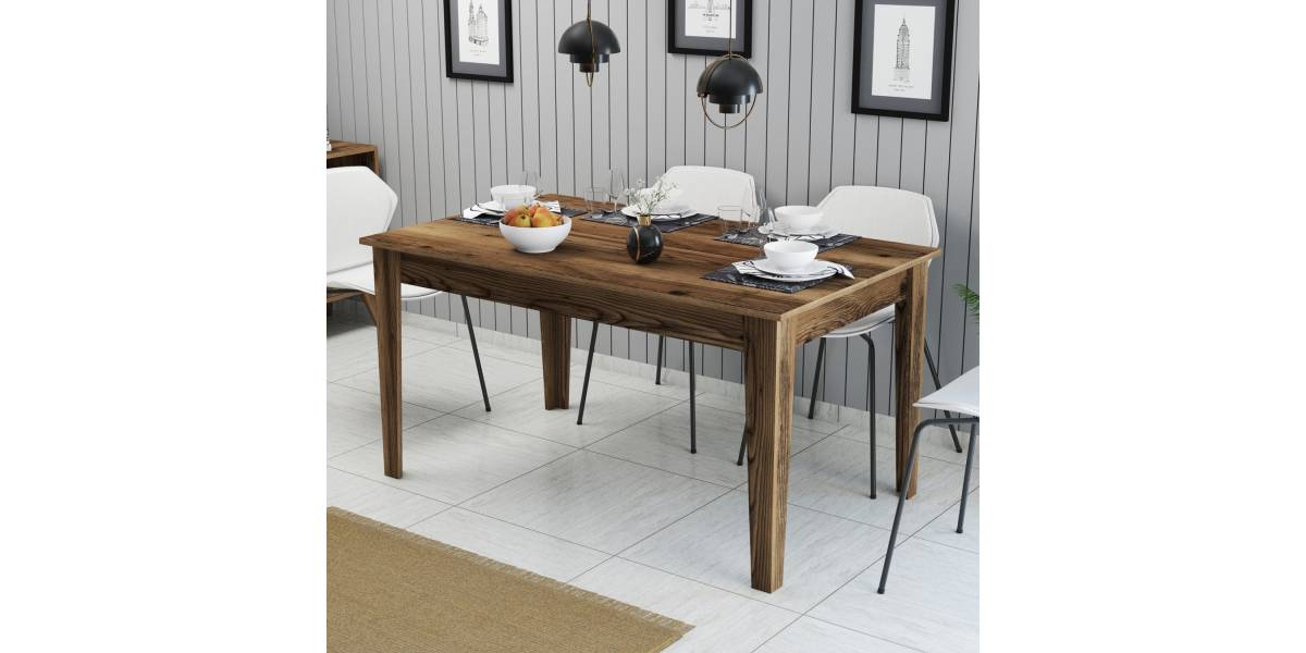 ΤΡΑΠΕΖΙ ΤΡΑΠΕΖΑΡΙΑΣ STANDARD HM9507.04 ΜΕΛΑΜΙΝΗ ΚΑΡΥΔΙ ME ΑΠΟΘHK.ΧΩΡΟ 145x88x75Yεκ.