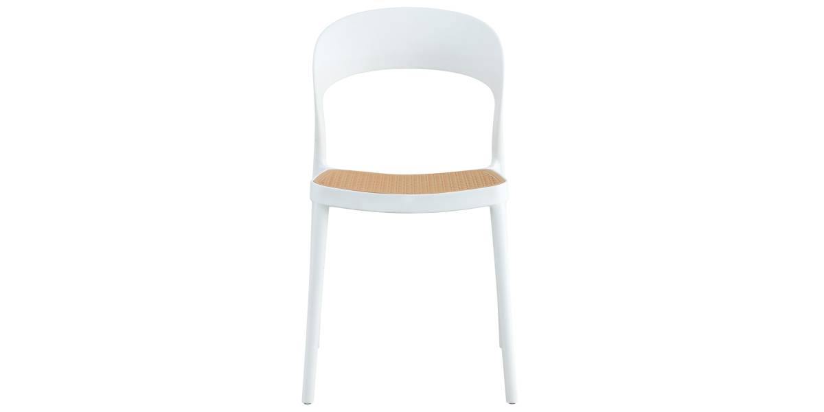 ΚΑΡΕΚΛΑ ΠΟΛΥΠΡΟΠΥΛΕΝΙΟΥ ΛΕΥΚΗ-ΜΠΕΖ CLEO HM5936.01 41x53x81Υ εκ.