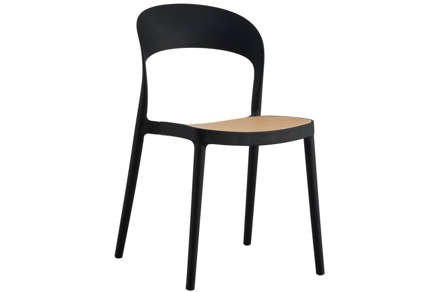 ΚΑΡΕΚΛΑ ΠΟΛΥΠΡΟΠΥΛΕΝΙΟΥ ΜΑΥΡΗ-ΜΠΕΖ CLEO HM5936.02 41x53x81Υ εκ.