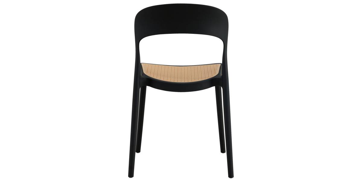 ΚΑΡΕΚΛΑ ΠΟΛΥΠΡΟΠΥΛΕΝΙΟΥ ΜΑΥΡΗ-ΜΠΕΖ CLEO HM5936.02 41x53x81Υ εκ.