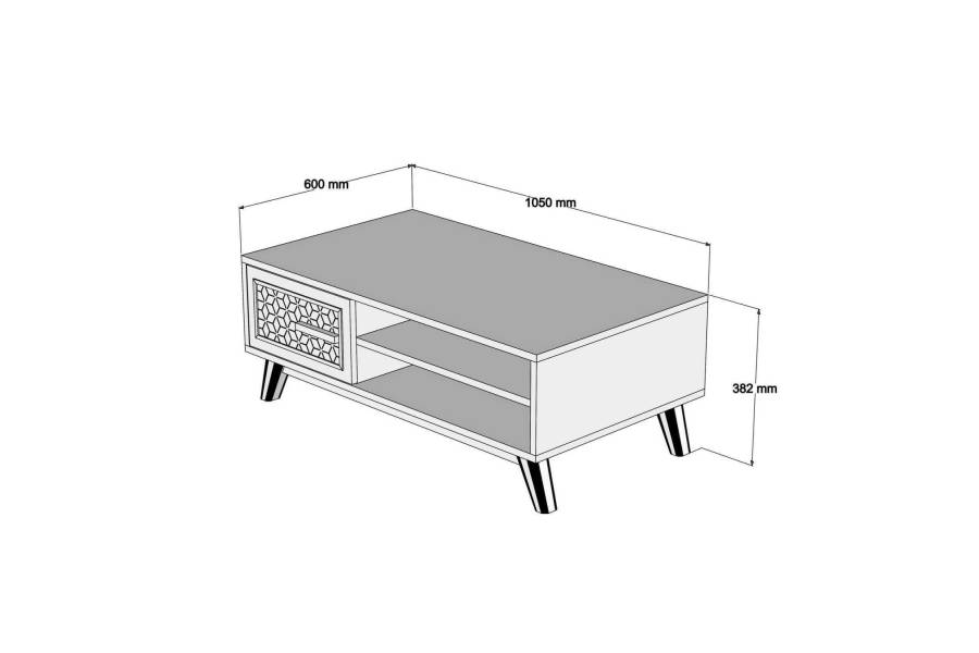 ΣΥΝΘΕΣΗ ΣΑΛΟΝΙΟΥ ΜΕΛΑΜΙΝΗΣ 2ΤΜΧ ΚΑΡΥΔΙ-ΜΠΛΕ HM11852.02