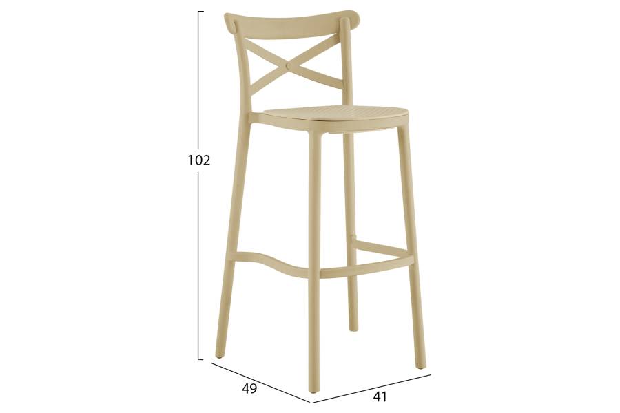 ΣΚΑΜΠΟ ΠΟΛΥΠΡΟΠΥΛΕΝΙΟΥ CONN HM5933.03 ΚΑΠΟΥΤΣΙΝΟ 41x49x102Υ εκ.
