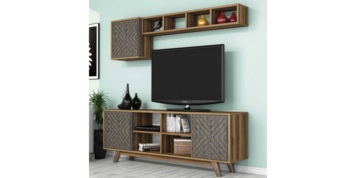 ΣΥΝΘΕΣΗ ΣΑΛΟΝΙΟΥ ΜΕΛΑΜΙΝΗΣ 2ΤΜΧ ΚΑΡΥΔΙ-ΜΠΛΕ HM11853.02