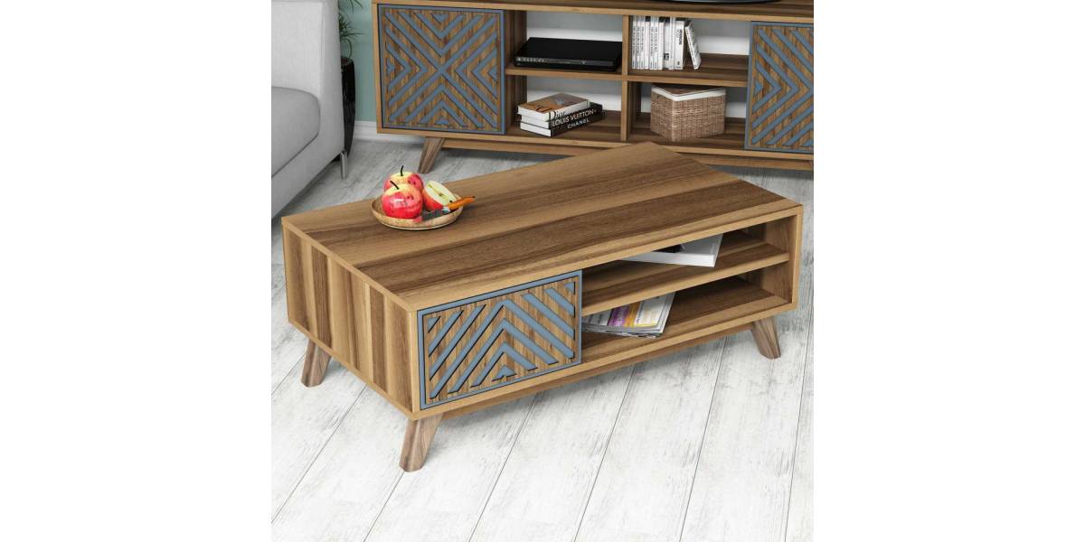 ΣΥΝΘΕΣΗ ΣΑΛΟΝΙΟΥ ΜΕΛΑΜΙΝΗΣ 2ΤΜΧ ΚΑΡΥΔΙ-ΜΠΛΕ HM11853.02