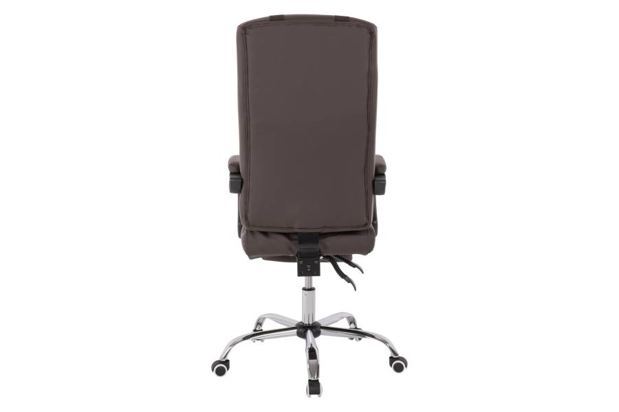 ΠΟΛΥΘΡΟΝΑ ΓΡΑΦΕΙΟΥ ΔΙΕΥΘΥΝΤΙΚΗ ΚΑΦΕ HM1057.19 ΜΕ ΠΤΥΣΣΟΜΕΝΟ ΥΠΟΠΟΔΙΟ 58x71x128Y εκ.