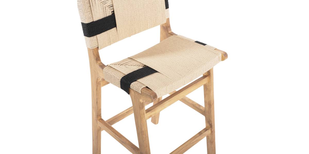 ΣΚΑΜΠΟ ΜΕΣΑΙΟΥ ΥΨΟΥΣ HM9325.01 RUBBERWOOD & ΣΧΟΙΝΙ-ΦΥΣΙΚΟ RUSTIC 45x46x95Υεκ.