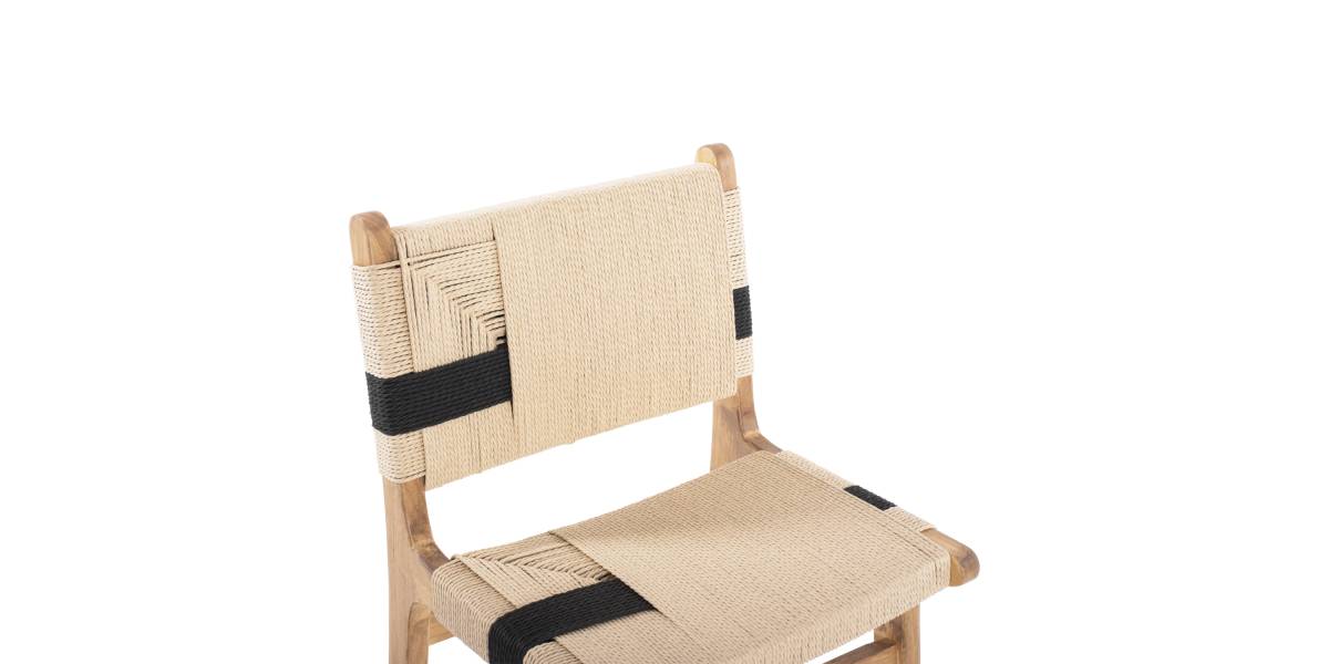ΣΚΑΜΠΟ ΜΕΣΑΙΟΥ ΥΨΟΥΣ HM9325.01 RUBBERWOOD & ΣΧΟΙΝΙ-ΦΥΣΙΚΟ RUSTIC 45x46x95Υεκ.