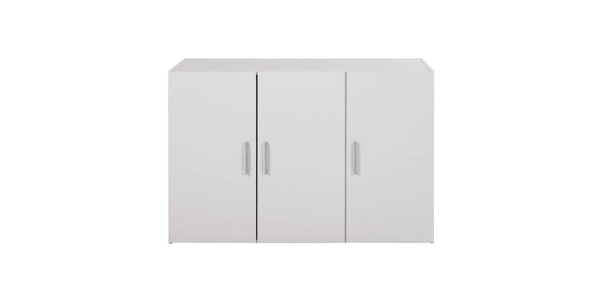 ΠΑΤΑΡΙ 3ΦΥΛΛΗΣ ΝΤΟΥΛΑΠΑΣ ΜΕΛΑΜΙΝΗΣ ALIVIA HM351.05 ΣΕ ΧΡΩΜΑ ΛΕΥΚΟ 90,2x42x60Yεκ.